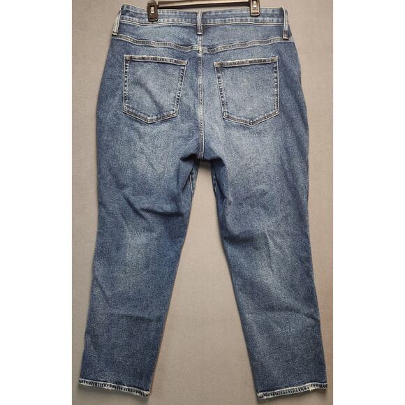 J.‎ Crew Curvy Classic Straight Jeans Womens Size 34-(Fits 36x28) Ankle Crop - Picture 8 of 8